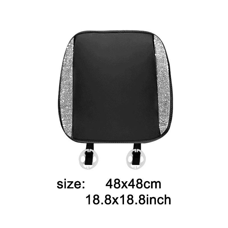 1PC Car Seat Cover, Universal Fit Most Cars Universal Long Plush Car Seat Cover Diamond Auto Interior Seat Cushion Car Accessories For Women