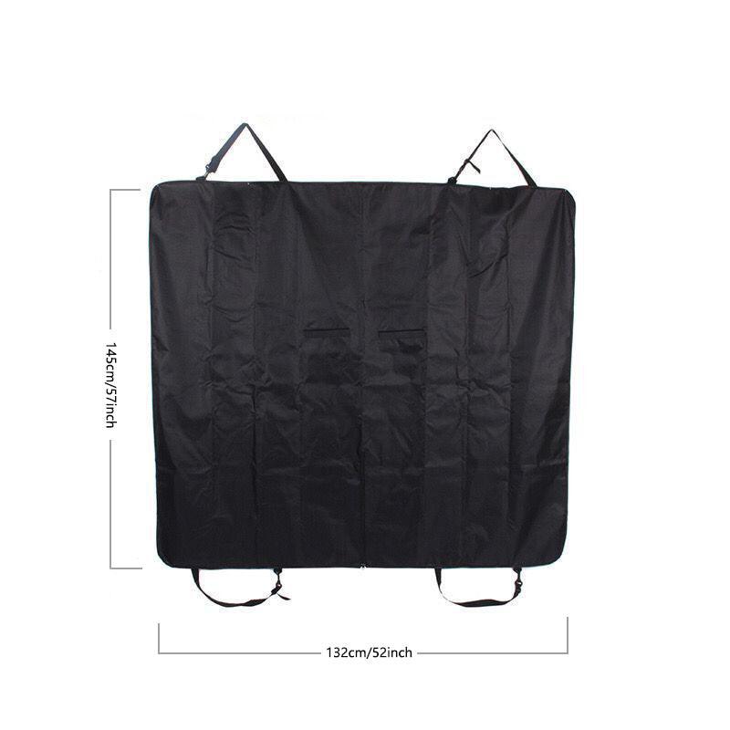 Waterproof Foldable Dog Car Seat Cover - Anti-Scratch Pet Travel Mat for Car