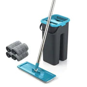 Hand Free Flat Squeeze Mop and Bucket