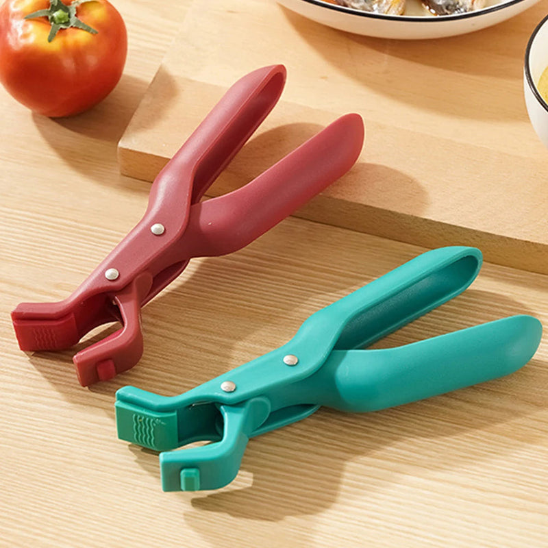 Hot Plate Gripper Clips – Heat-Resistant Tongs for Bowls, Pans & Air Fryers