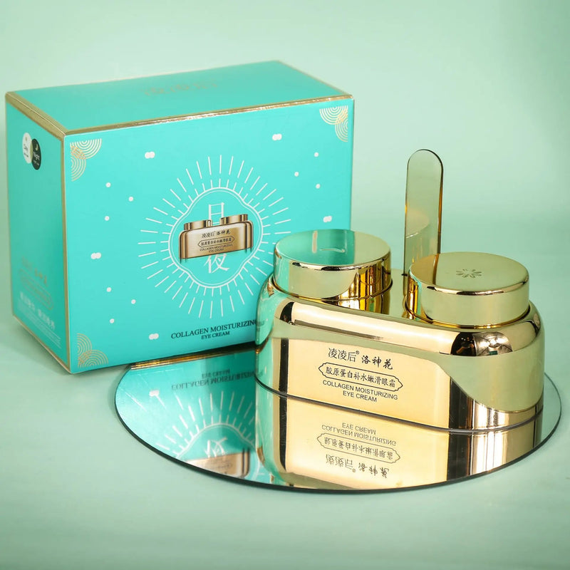 Day & Night Eye Cream Set – Dual-Action Skincare Reduces Dark Circles, Tightens Contours, and Smooths Puffiness for Radiant Eyes