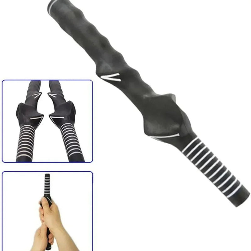 Golf Club Grips – Standard Rubber Swing Training Grip for Right and Left-Handed Golfers, Teaching Aid