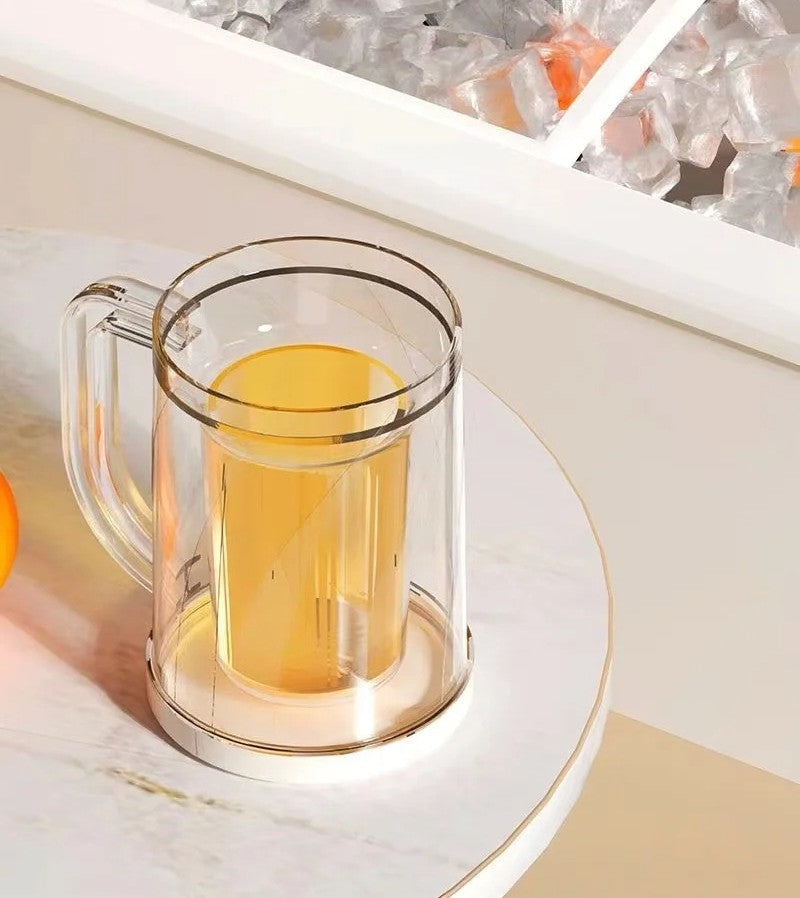 Double-Layer Summer Ice Freezing Cup – Instant Chill for Beer, Cocktails & Cold Drinks