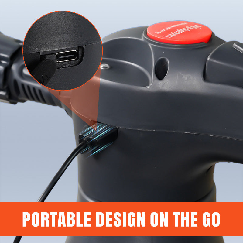 Wireless electric foam sprayer
