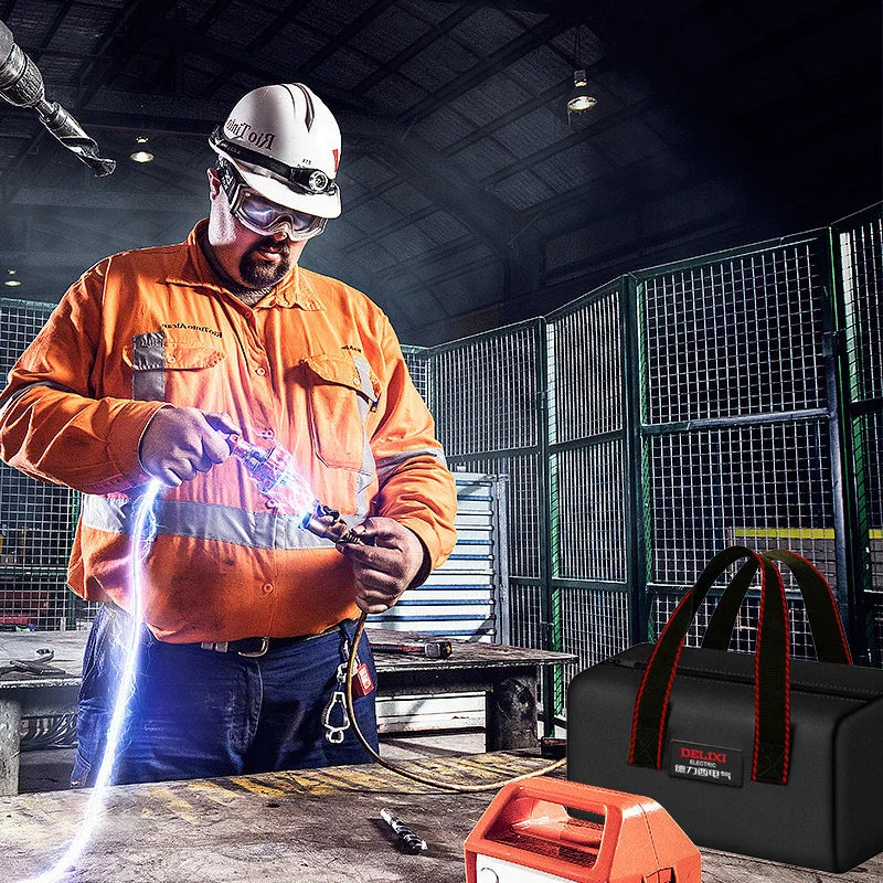 Electric Tool Bag – Heavy-Duty Oxford Cloth Portable Handbag for Electricians and Carpenters, Ideal for Repairs and Organized Home Storage