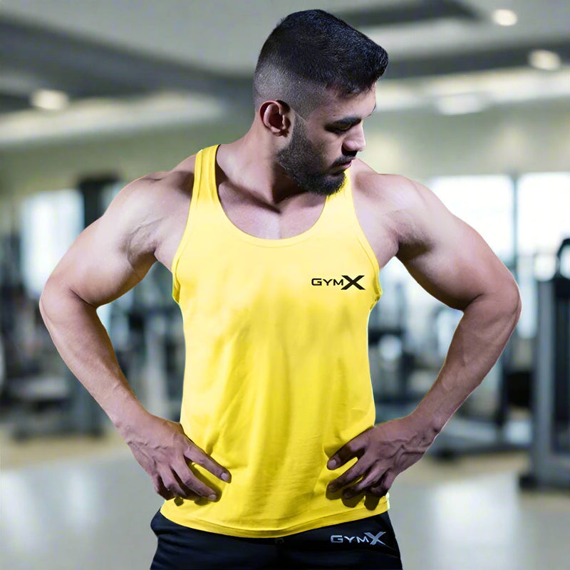 Quick Dry Men’s Summer Tank Top - Loose Gym Sleeveless Vest for Training & Sporty Comfort