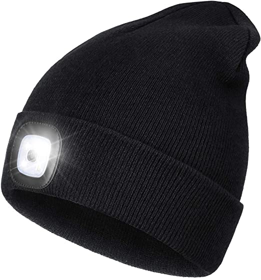 Beanie Cap with LED Light