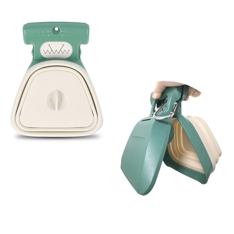 Pooper Scooper - Portable Scooper, Small Foldable, Pet Paws Poop Scooper