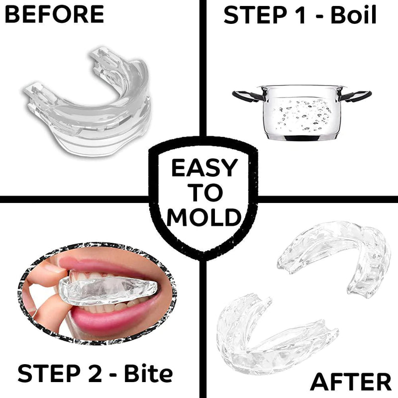 ADJUSTABLE ANTI-SNORING SLEEPING MOUTHPIECE