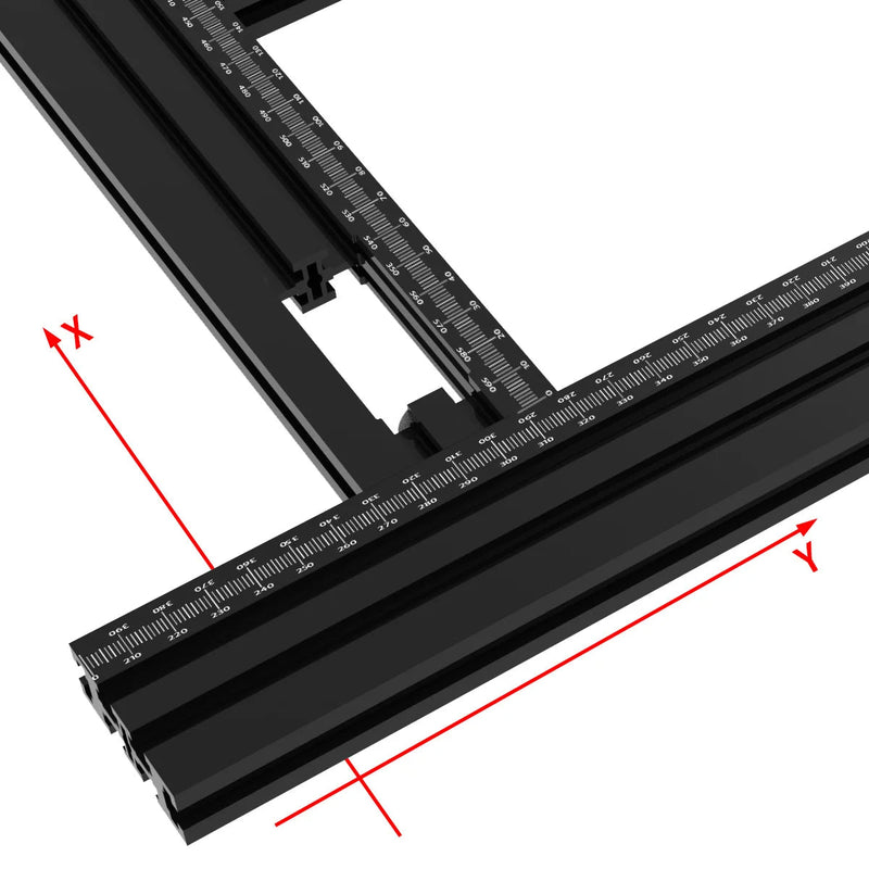 Adjustable Engraving Guide Rail Bracket – Trimming Machine Milling & Groove Tool for Precise Woodworking, Routing, and DIY Projects