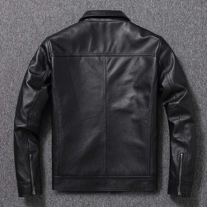 Vintage Leather Jacket Bikers Lifestyle