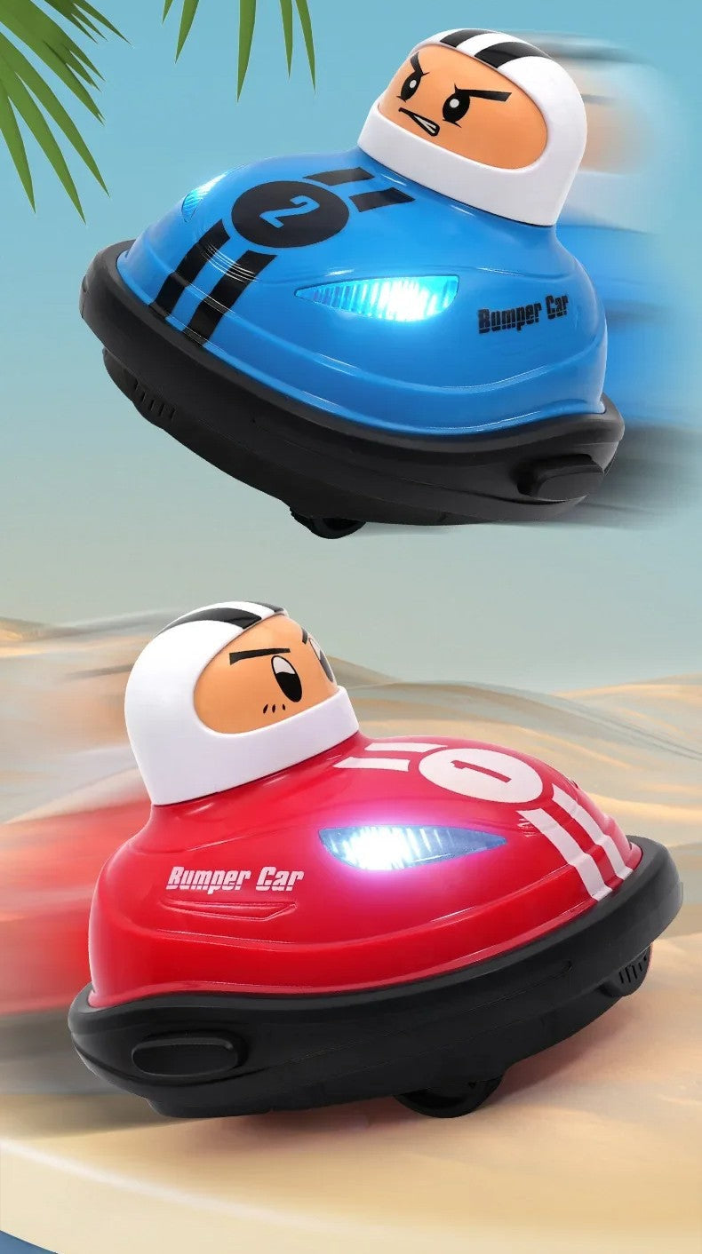 Kids Remote Control Bumper Car – 2.4G Drift Collision Go-Kart for Parent-Child Interaction and Fun Play