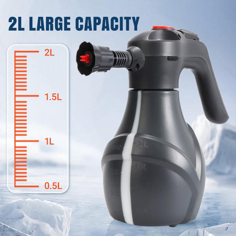 Wireless electric foam sprayer