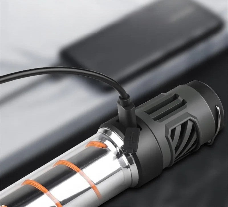 Waterproof Mini Camping Flashlight – Mosquito Repellent Rechargeable Portable Light for All Your Outdoor Adventures