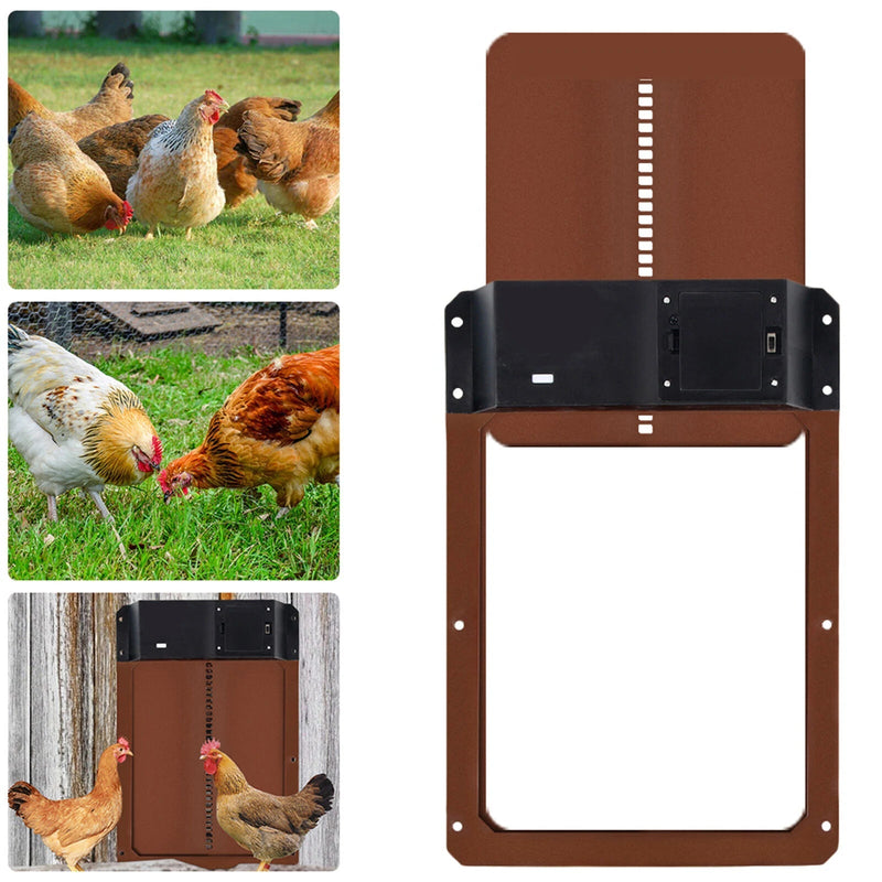 Automatic Chicken Coop Door with Light Sensor