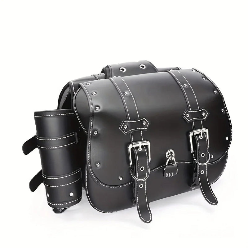 Vintage Voyager Motorcycle Saddle Bag
