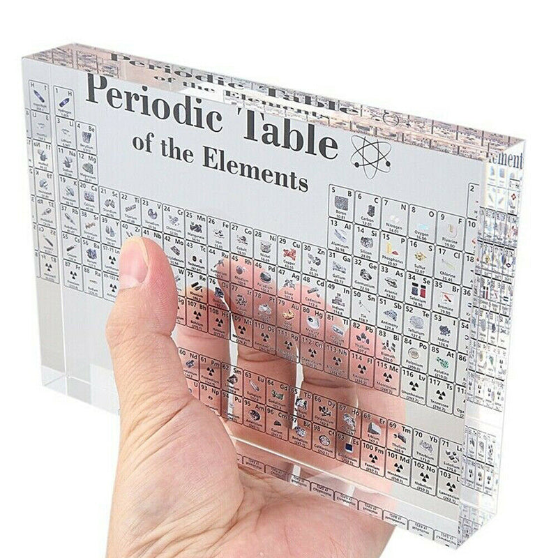 Acrylic Periodic Table Paperweight