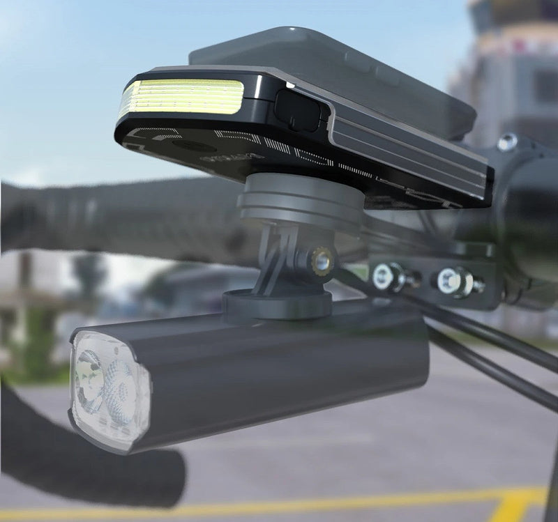 High-Capacity Bike Headlight – 5000mAh Rechargeable Lamp for Safe Night Riding