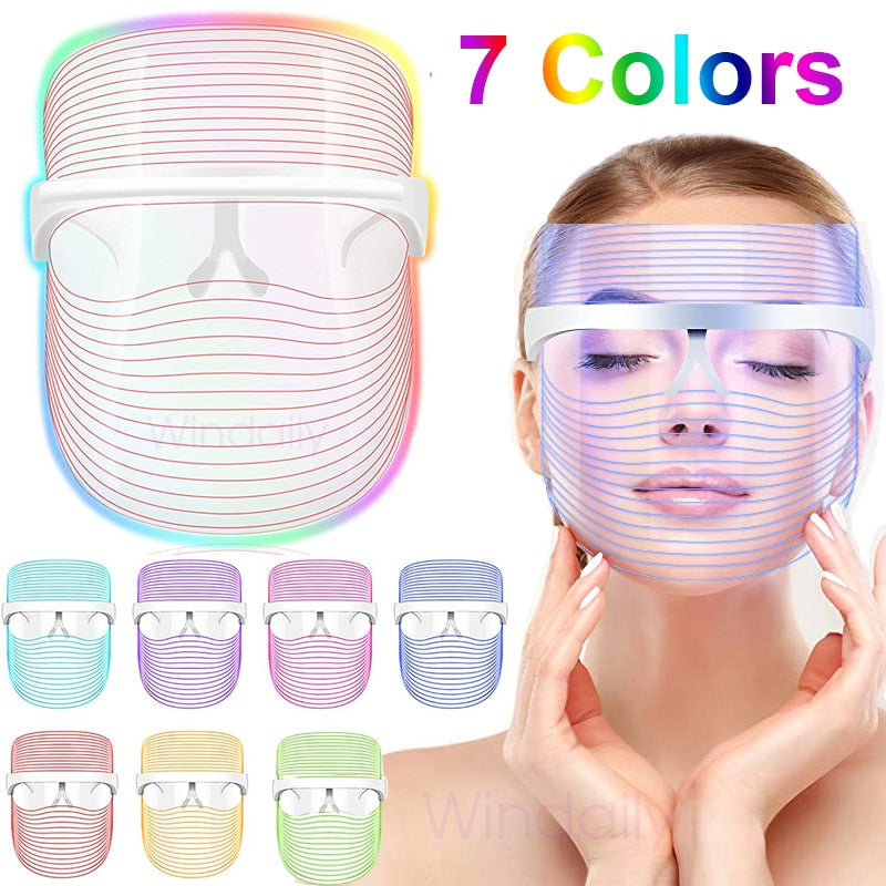 Photon Skin Rejuvenation Face & Neck Mask  7 Colors