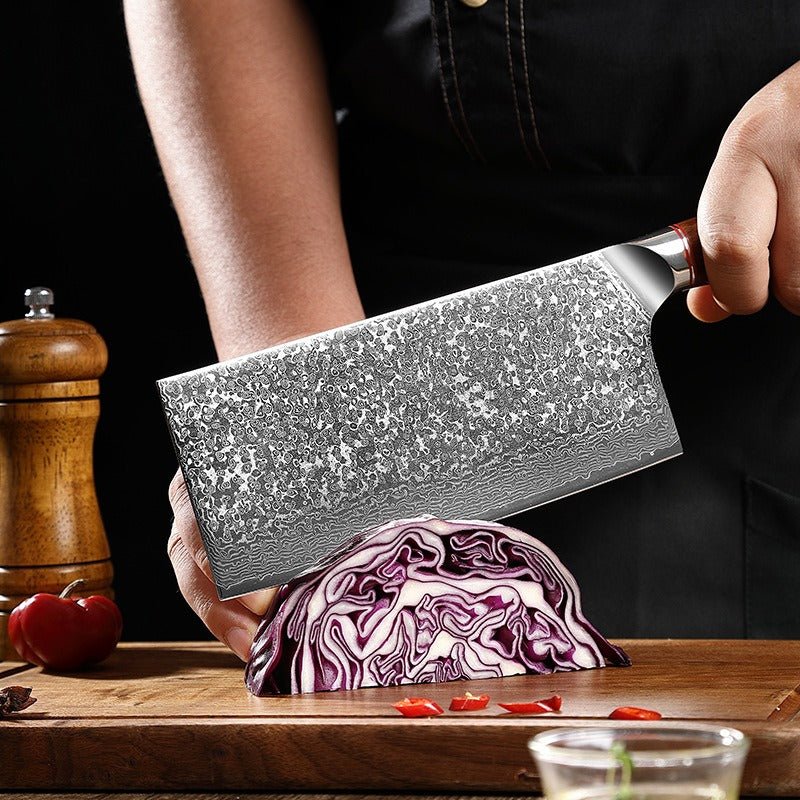 7-Piece Damascus Chef Knife Set