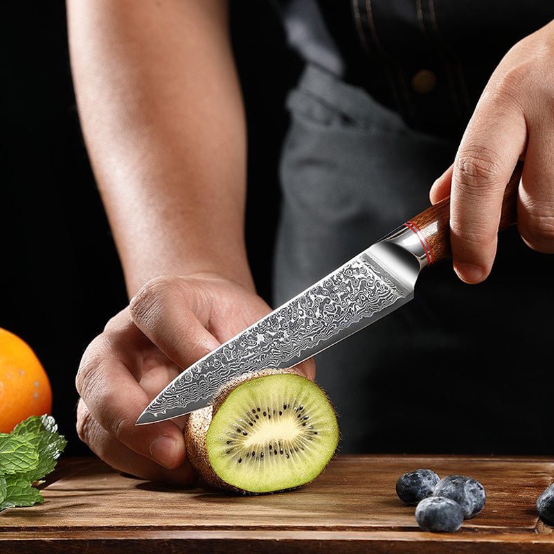 7-Piece Damascus Chef Knife Set
