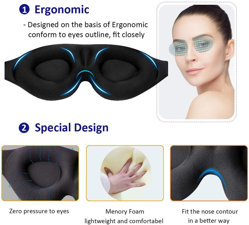 3D Sleep Mask Eye Cover