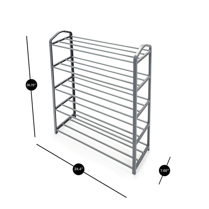 5 Tier Steel Shoe Rack