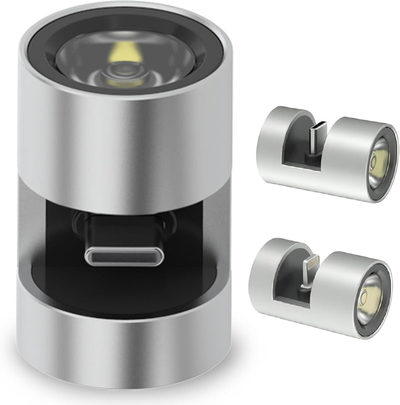 Rechargeable USB Flashlight - 280 High Lumens Pocket Torch for Tactical Outdoor Lighting