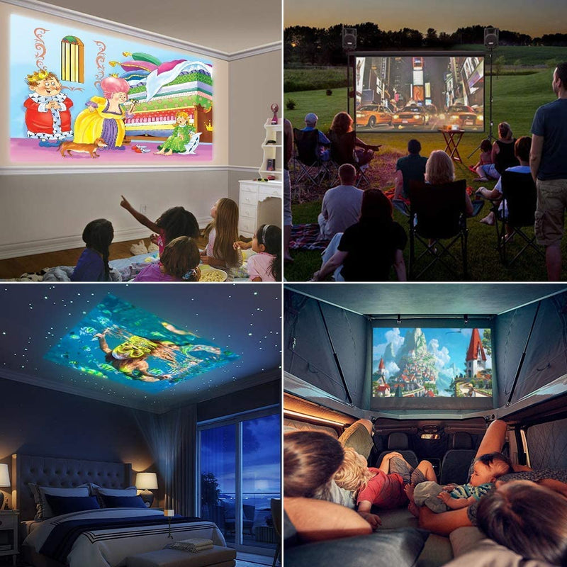 Mini Projector - Movie Nights and Outdoor Entertainment