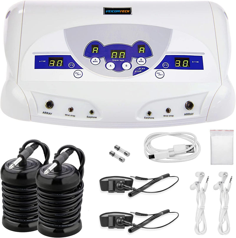 2024 Ionic Foot Bath Detox Machine, Foot Detox Mahcine SPA for 2 Users with 5 Foot Basin Liners
