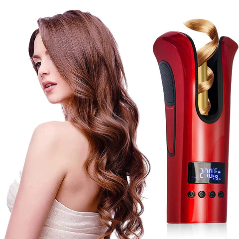 Automatic Rotating Hair Curling Iron