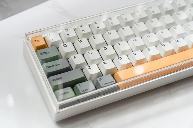 Acrylic Dust Cover for Mechanical Keyboards - Premium Clear Guard Fits 60-108 Layouts, Protects Against Dust, Spills, and Daily Damage