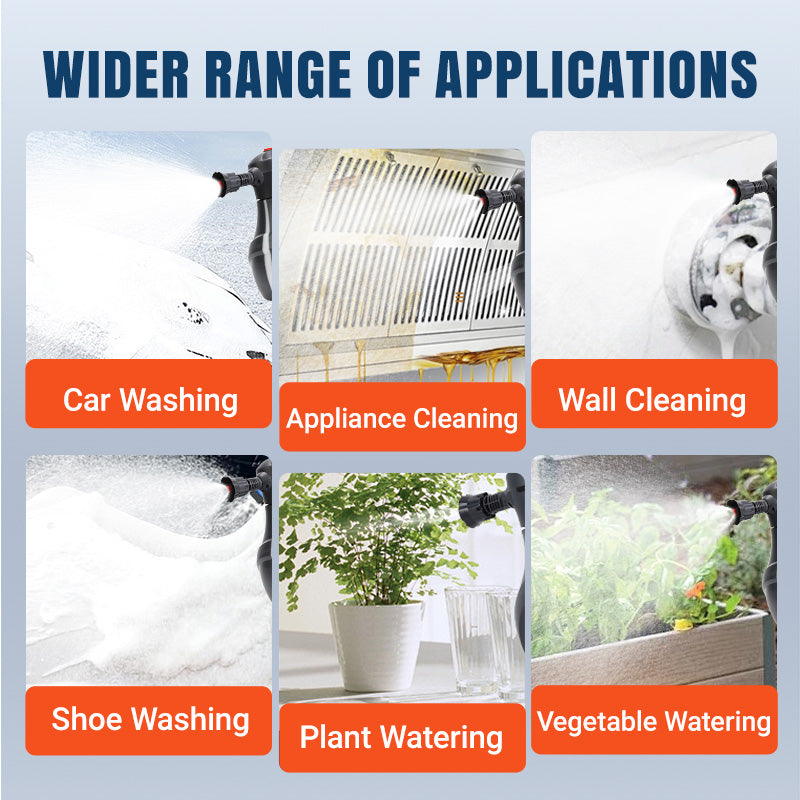 Wireless electric foam sprayer