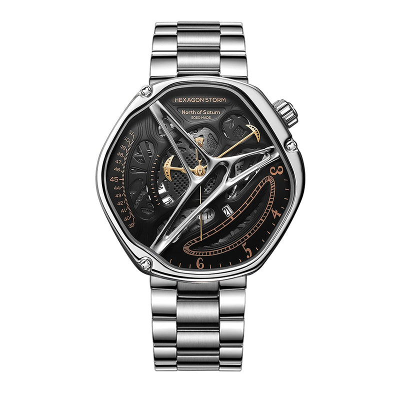 Watch Concept Female Boys Trend - Hollow Design Premium Non-Mechanical Watch for Men, Unique Stylish Timepiece for Daily Wear
