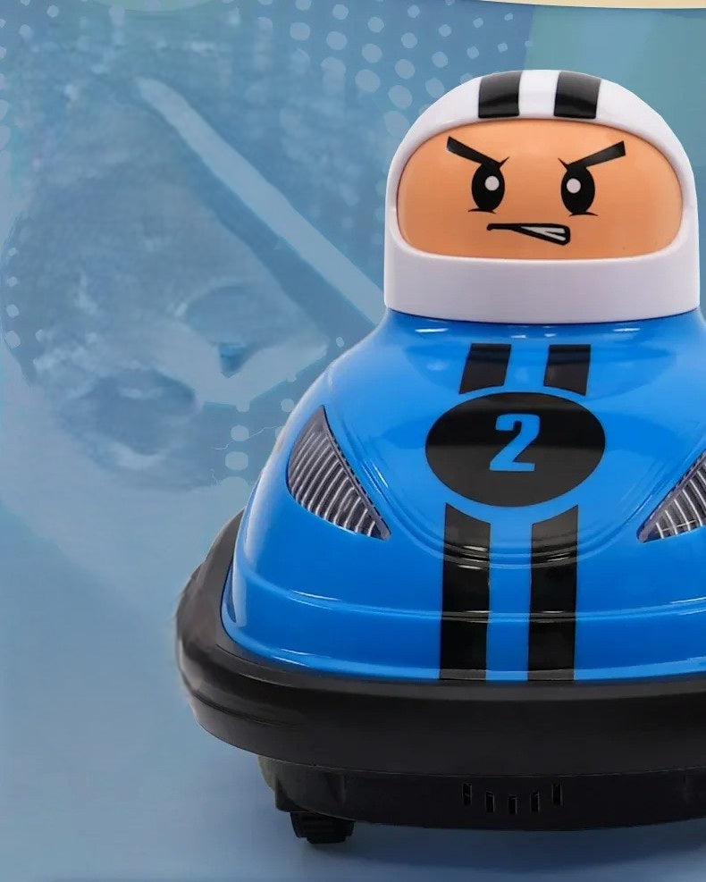 Kids Remote Control Bumper Car – 2.4G Drift Collision Go-Kart for Parent-Child Interaction and Fun Play
