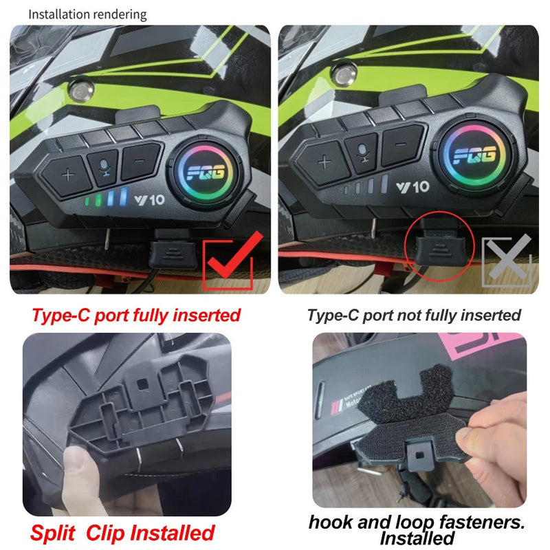 Bluetooth For Motorcycle Helmet