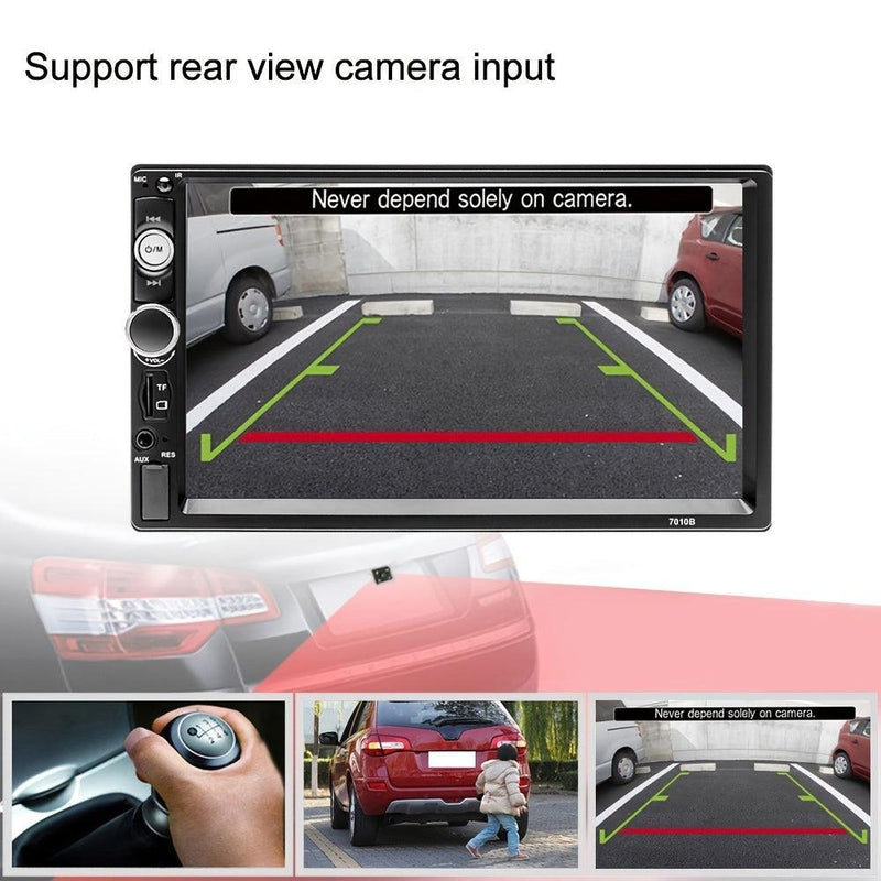 2 Din 7 Inch Car Stereo Touch Screen Multimedia MP5 Radio