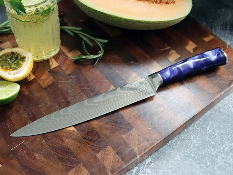 8-Piece Professional Kitchen Knife Block Set