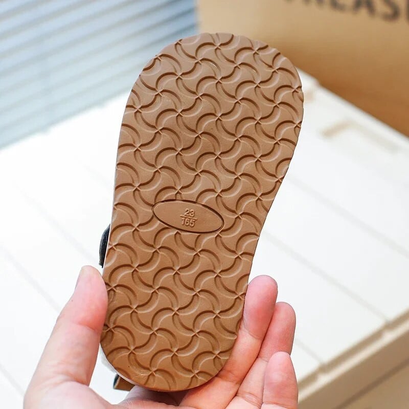 Wintersneakers | Warm lined soft child sneakers with Velcro