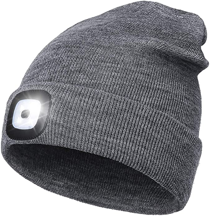 Beanie Cap with LED Light