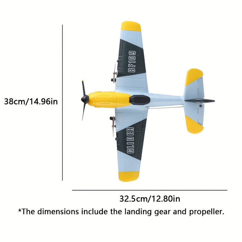 3-Channel Remote Control Drone, Gravity Glider, Foam Airplane, Equipped with a 2.4Ghz 6-Axis Gyroscope, Toy Plane, Headless Mode, Stunt Plane, Easy to Operate, Suitable for Beginners.