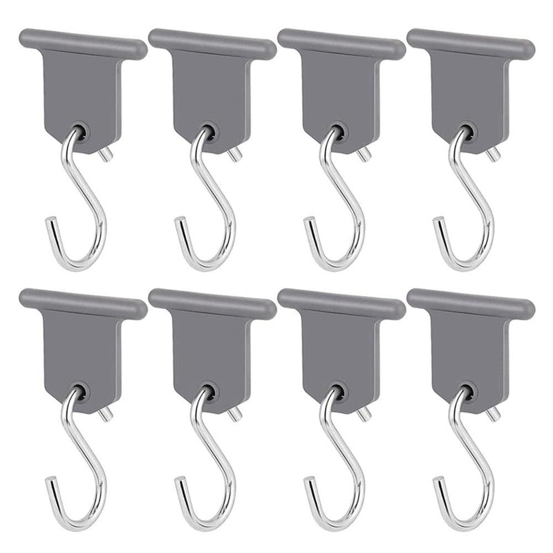 8Pcs Outdoor Camping Awning Hooks Fastener Clips RV Tent Clips For Caravan Camper Trailer