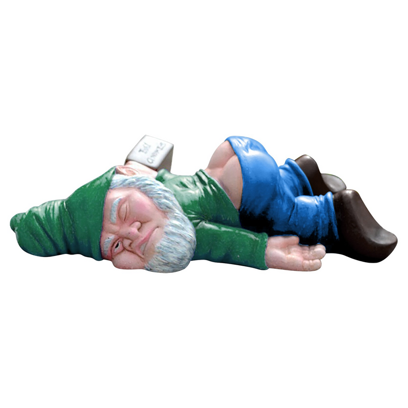 Drunken Garden Gnome | Resin Lawn Ornament