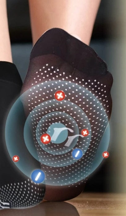 Ionic Foot Care Socks – High Elasticity, Fatigue Relief, Breathable Support for Enhanced Circulation