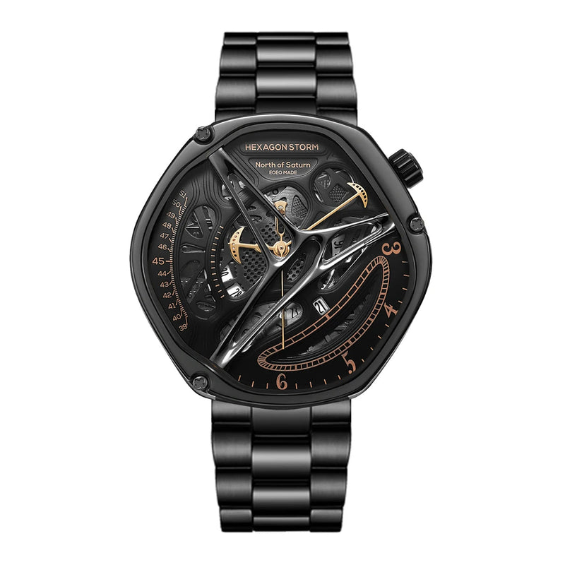 Watch Concept Female Boys Trend - Hollow Design Premium Non-Mechanical Watch for Men, Unique Stylish Timepiece for Daily Wear