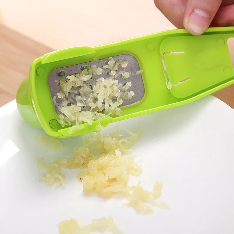 Garlic & Ginger Peeler and Grater – Effortlessly Peel, Grind, and Grate Spices with This Essential, Time-Saving Kitchen Tool