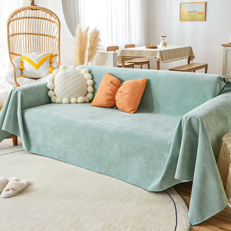 Waterproof Anti-cat scratch Sofa Cover，Blanket Couch Cover
