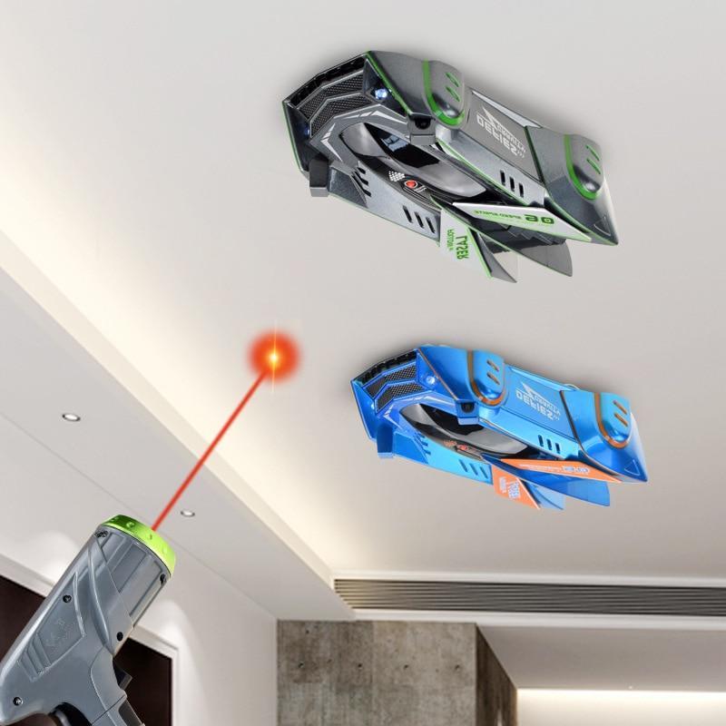 Zero Gravity Laser Racer Wall Climbing RC Car Toy