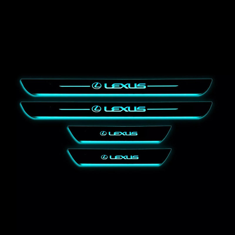 LED Car Door Sills | Pro Enhancement for Interior Aesthetics & Functionality - Upgrade Your Vehicle's Style