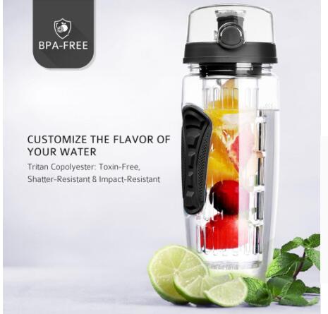 Fruit Infuser Juice Shaker Water Bottle